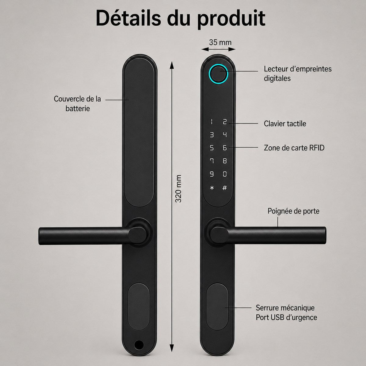 Lockhora Nova | Serrure Connectée